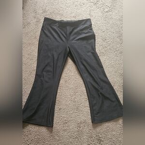 New Look Charcoal Ribbed Trousers